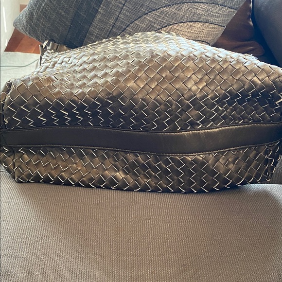 Danier leather woven purse - Picture 6 of 8